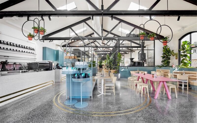 車廠裏的溫室咖啡館：墨爾本 AU79 CAFÉ