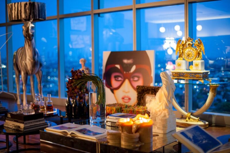 洛杉磯奢華高層閣樓空間設計