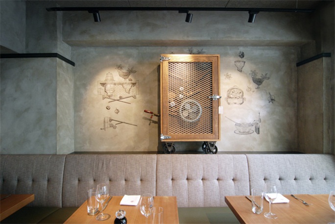 LOFT餐廳設計 LOFT風格裝修效果圖 創意餐廳設計