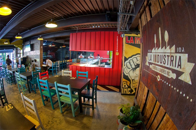 LOFT餐廳設計 LOFT風格裝修效果圖 創意主題餐廳