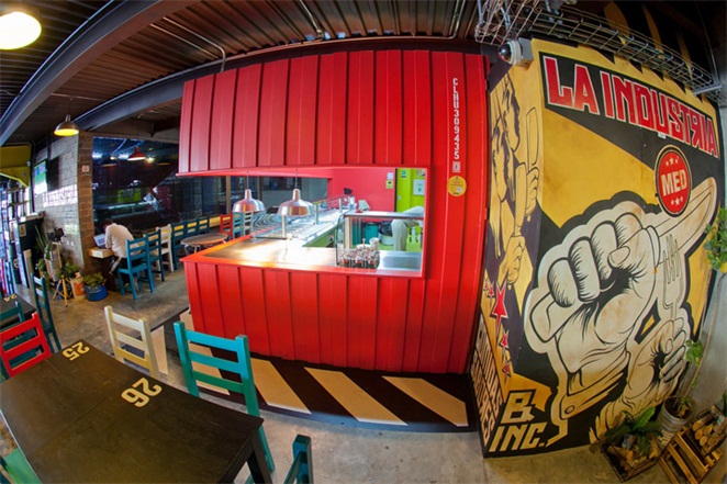 LOFT餐廳設計 LOFT風格裝修效果圖 創意主題餐廳