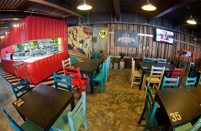 LOFT餐廳設計 LOFT風格裝修效果圖 創意主題餐廳