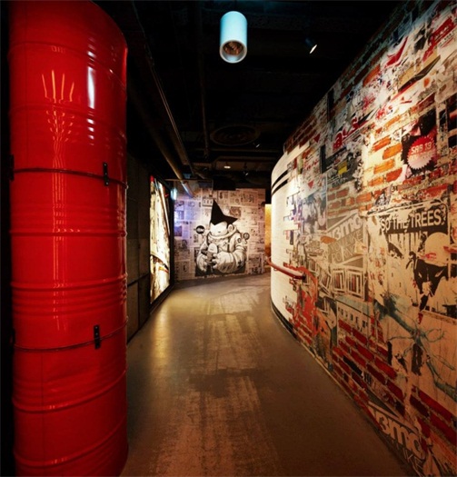 LOFT餐廳設計 LOFT風格裝修效果圖 創意主題餐廳