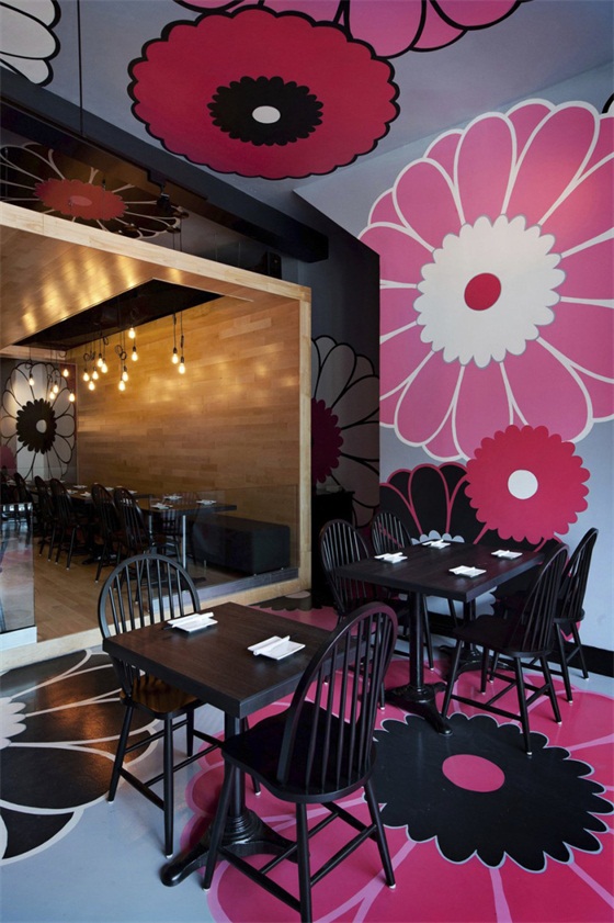 LOFT餐廳設計 LOFT風格裝修效果圖 日式風格主題餐廳 日本設計元素