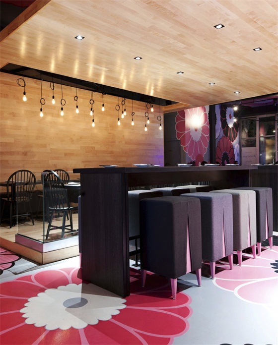LOFT餐廳設計 LOFT風格裝修效果圖 日式風格主題餐廳 日本設計元素