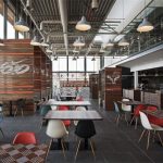 阿姆斯特丹耐克公司員工餐廳設計