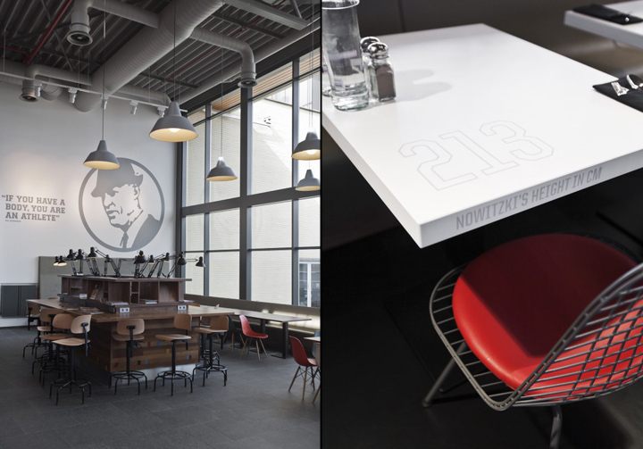 LOFT餐廳設計 LOFT風格裝修效果圖 耐克公司員工餐廳