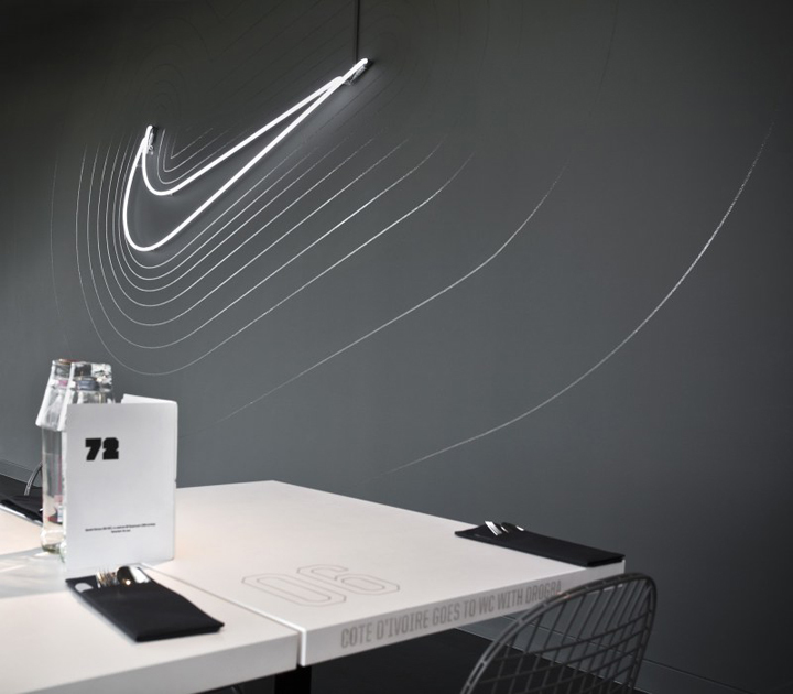 LOFT餐廳設計 LOFT風格裝修效果圖 耐克公司員工餐廳