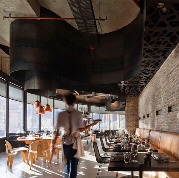 LOFT餐廳設計 LOFT風格裝修效果圖 創意餐廳設計