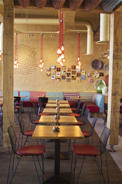 LOFT餐廳設計 LOFT風格裝修效果圖 創意餐廳設計 Nando’s主題餐廳