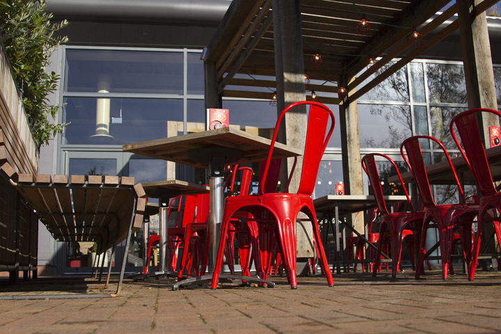 LOFT餐廳設計 LOFT風格裝修效果圖 創意餐廳設計 Nando’s主題餐廳