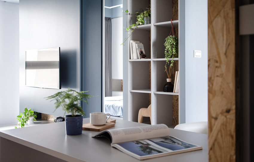 住宅空間,台灣設計,住宅翻新設計,66平米住宅設計,北歐loft風,混搭風