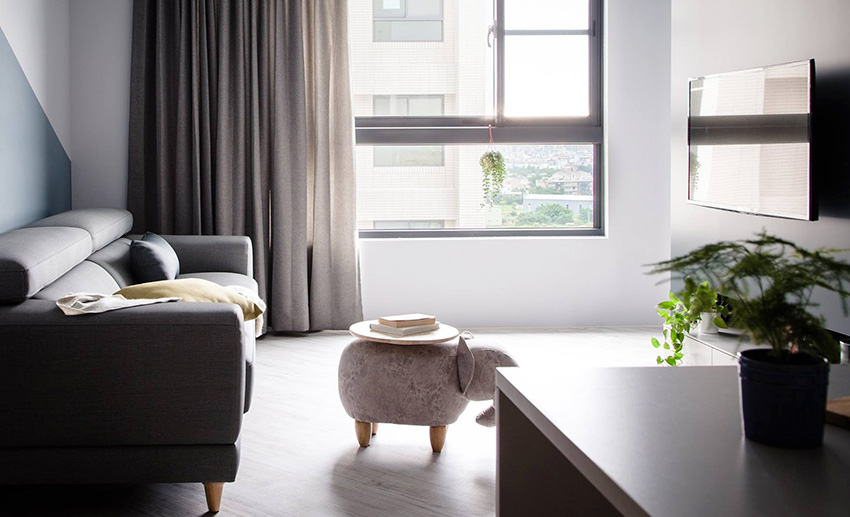 住宅空間,台灣設計,住宅翻新設計,66平米住宅設計,北歐loft風,混搭風