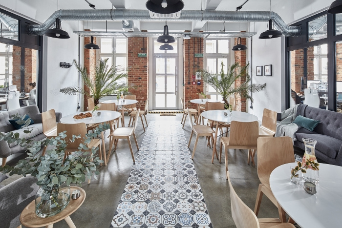 辦公室設計,辦公空間,設計師辦公室,開放式辦公,波蘭,陽光植物房