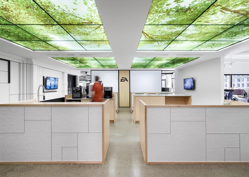 辦公空間,辦公室設計,現代風格辦公室,遊戲公司辦公室設計,Electronic Arts,美國藝電,蒙特利爾