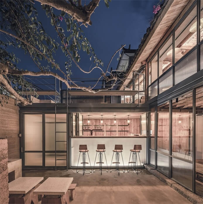 餐飲空間,阿穆隆設計工作室,私房料理空間,大理餐廳設計,阿穆隆設計工作室,大理吉姆餐廳,趙雷