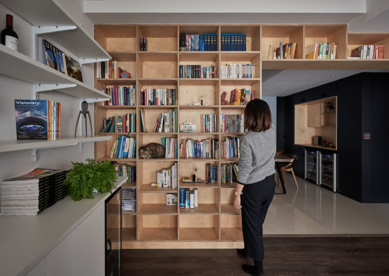 135平米兼具理性與感性的閱讀者住所
