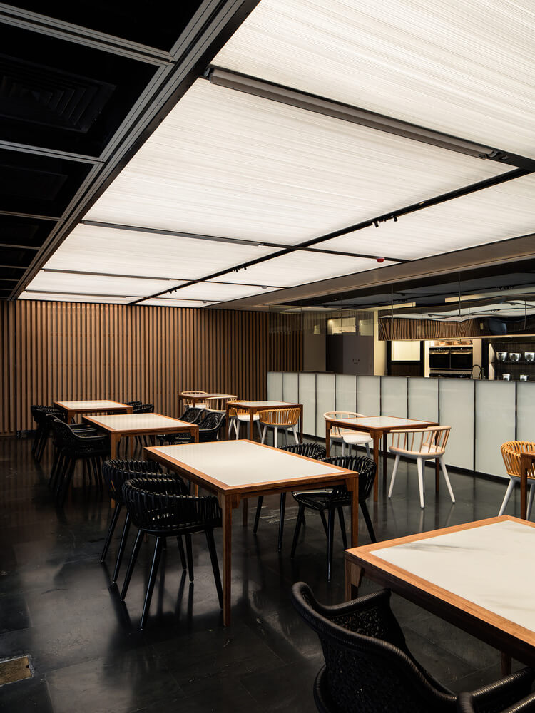 餐飲空間,北京新源裏餐廳設計,私房料理空間,餐廳設計,北京三裏六七,中式廚房餐廳