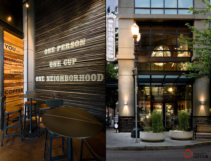 波特蘭星巴克咖啡廳設計