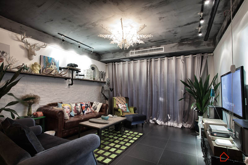 重慶複地天璽LOFT風格混搭