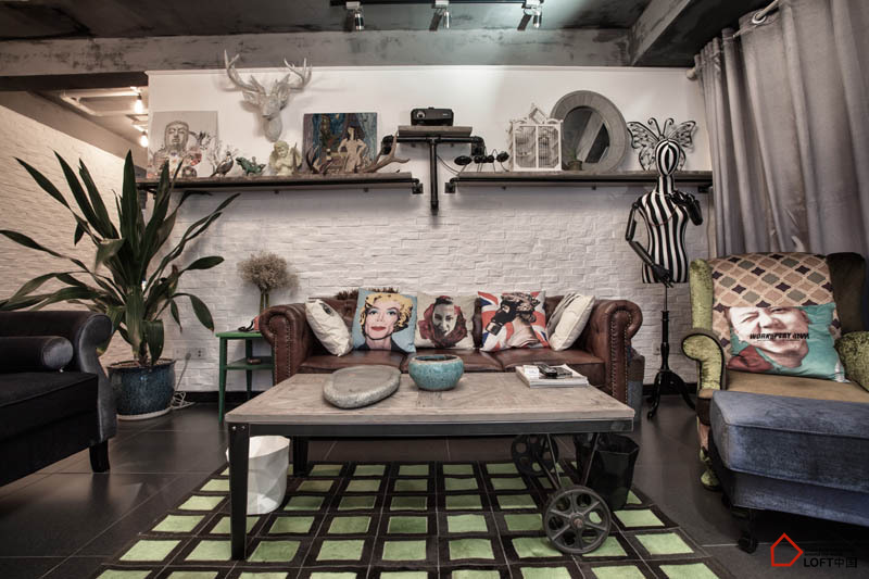 重慶複地天璽LOFT風格混搭