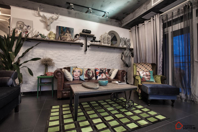 重慶複地天璽LOFT風格混搭