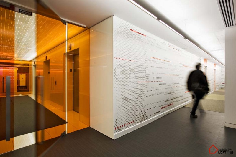 LOFT風格設計公司辦公室設計效果圖