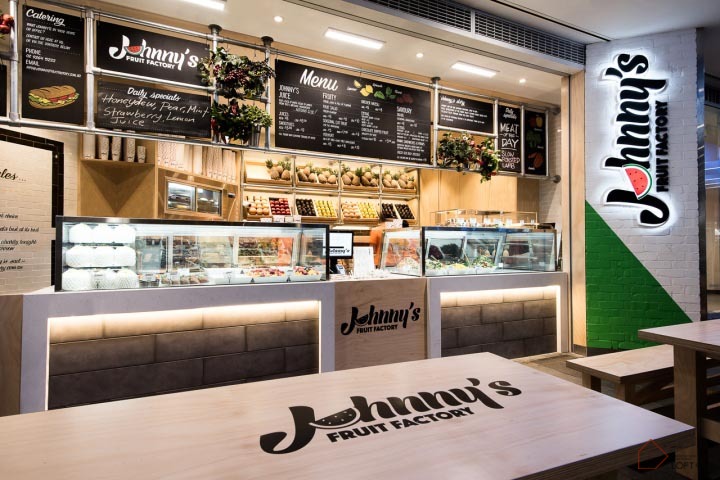 悉尼Johnny’s 工業風格果品店