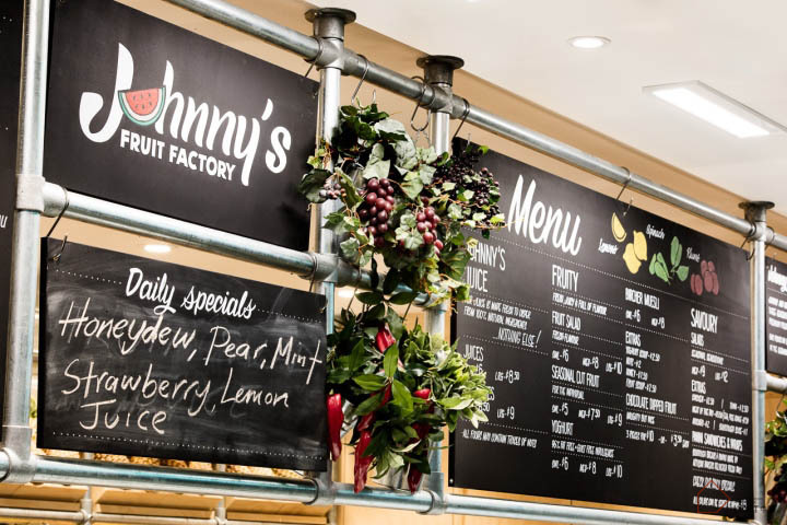 悉尼Johnny’s 工業風格果品店 悉尼Johnny’s 工業風格果品店