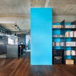 日本藍色調SOHO公寓