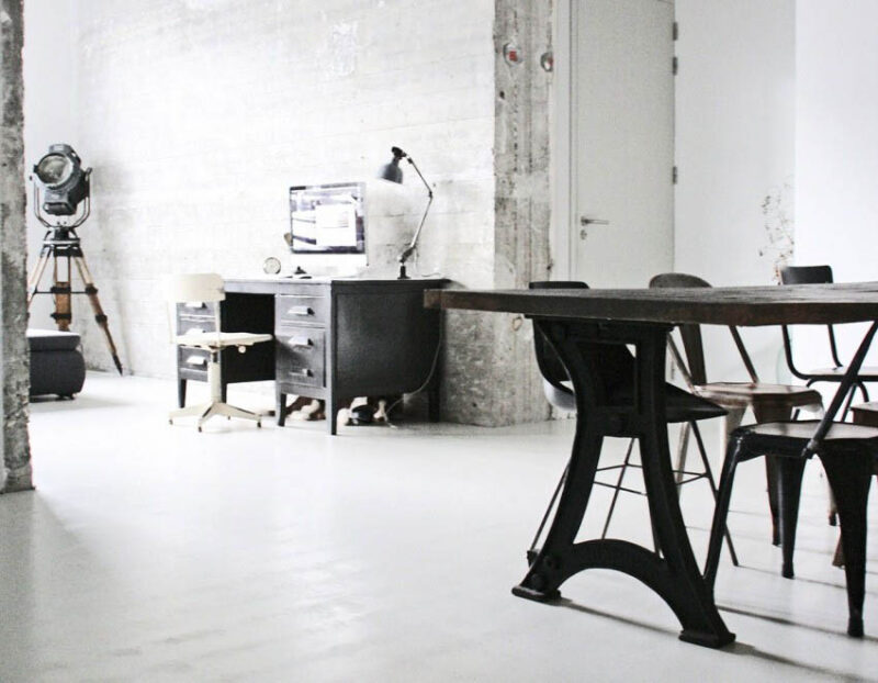 芬蘭經典黑白灰LOFT風格公寓