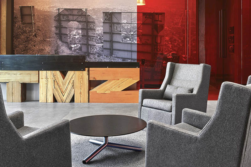 洛杉磯TMZ LOFT風格辦公室設計