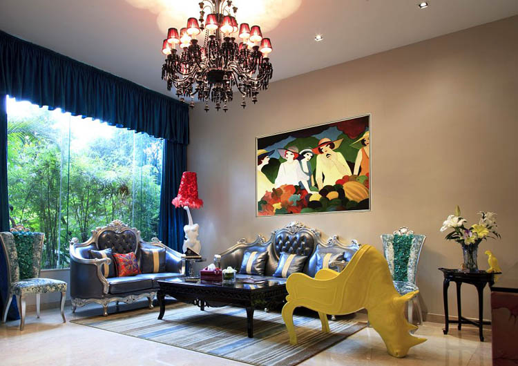 深圳巾幗會所-綻放設計團隊