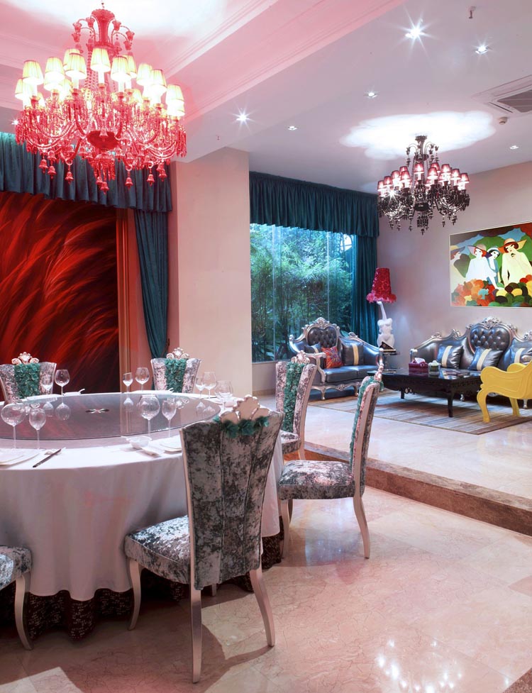 深圳巾幗會所-綻放設計團隊