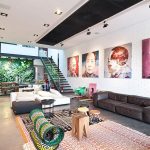 新加坡時尚現代工業風格閣樓設計