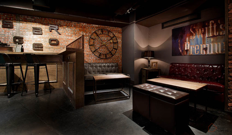 台灣LOFT風格餐廳設計