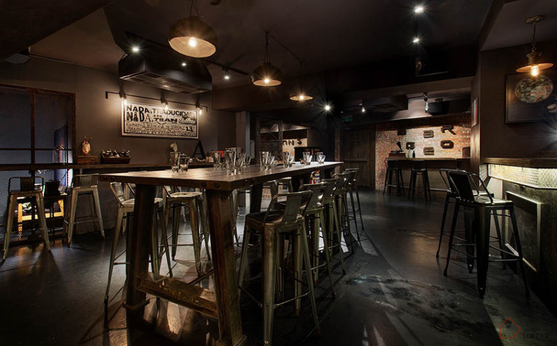 台灣LOFT風格餐廳設計