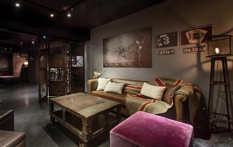 台灣LOFT風格餐廳設計