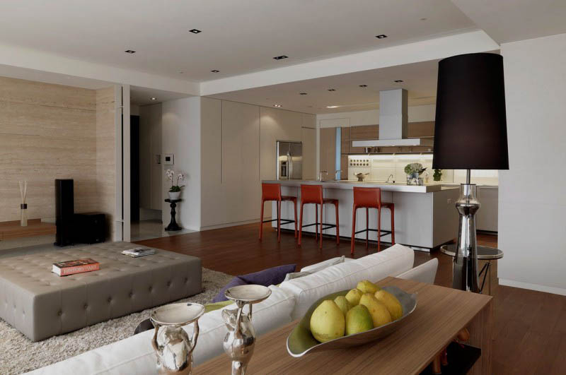 台灣現代風格室內設計效果圖