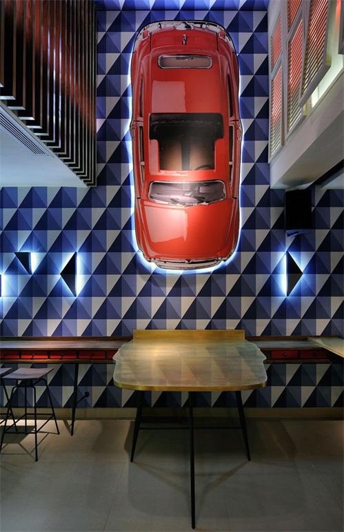 工業LOFT風格咖啡廳設計效果圖