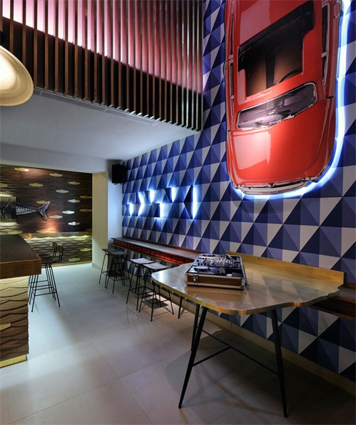 工業LOFT風格咖啡廳設計效果圖