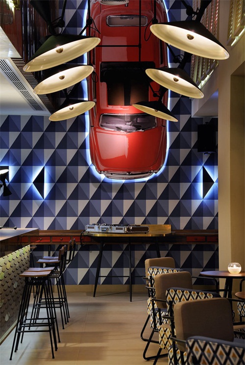 工業LOFT風格咖啡廳設計效果圖