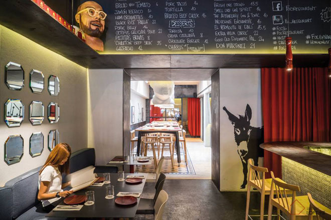 國外LOFT風格餐廳設計