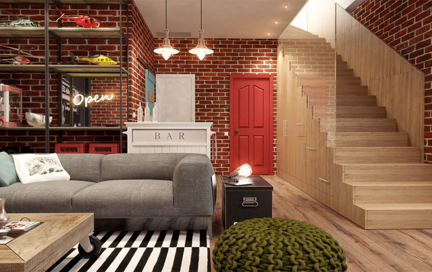 LOFT風格裝修設計效果圖