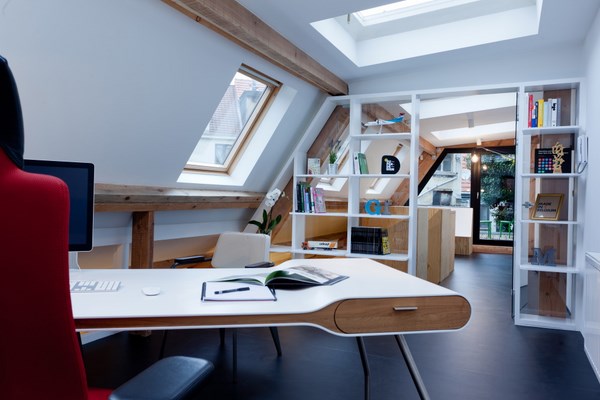 現代風格辦公室裝修設計效果圖