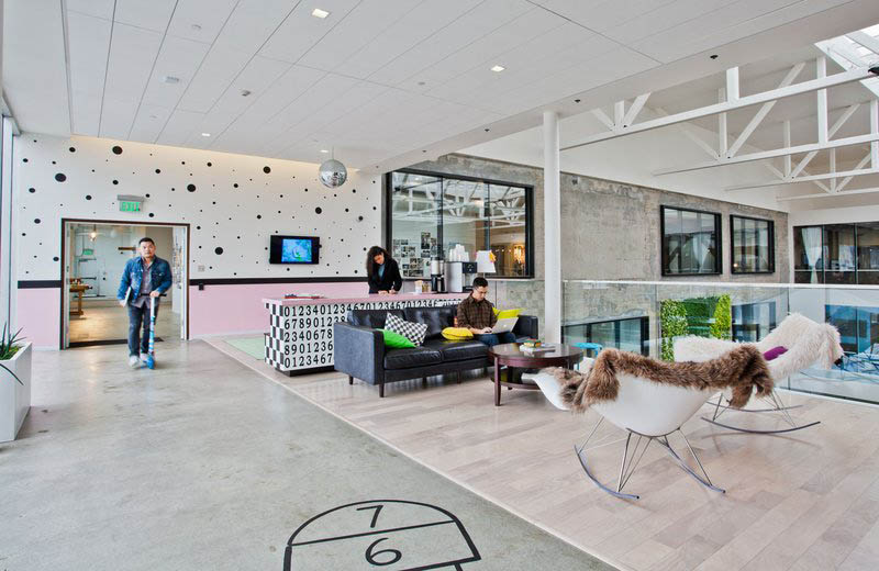 LOFT風格辦公室裝修設計效果圖