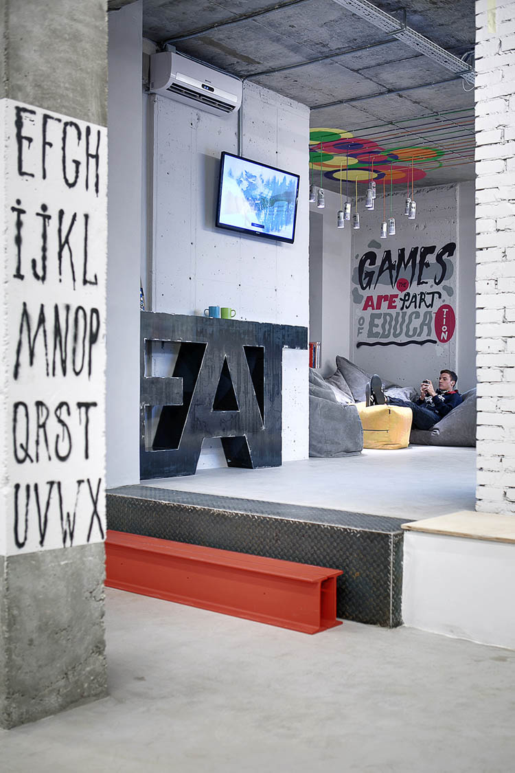 LOFT風格辦公室裝修設計效果圖