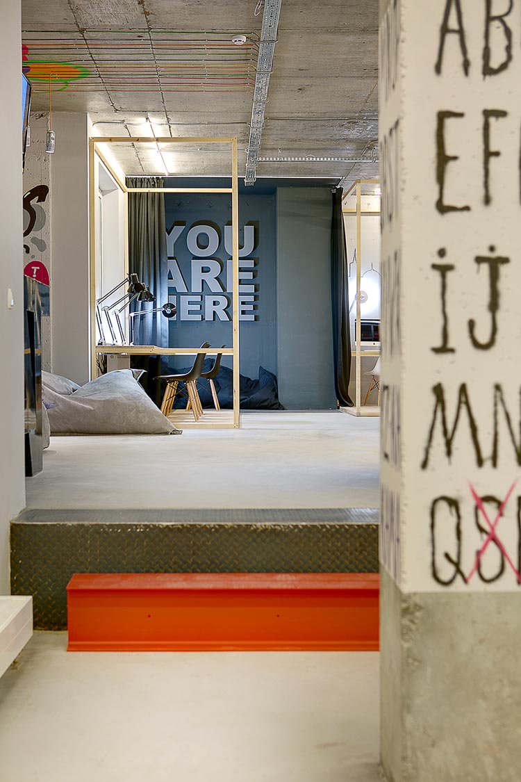 LOFT風格辦公室裝修設計效果圖