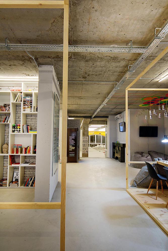 LOFT風格辦公室裝修設計效果圖