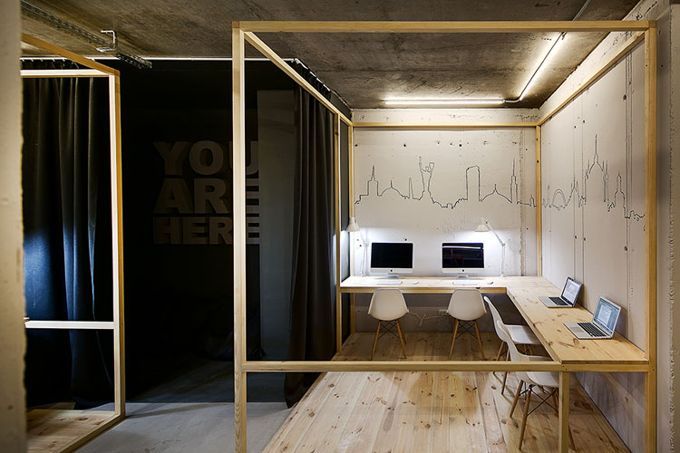 LOFT風格辦公室裝修設計效果圖